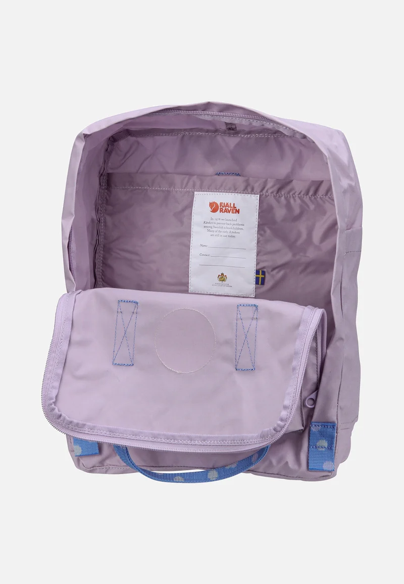 Kanken Pastel Lavender/Confetti Pattern - Rucksack