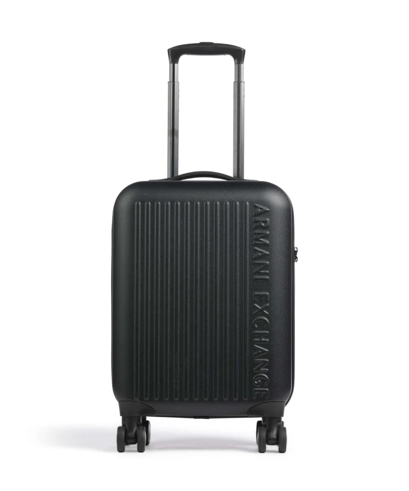 Armani Exchange Maui 4-Rollen Trolley black beauty