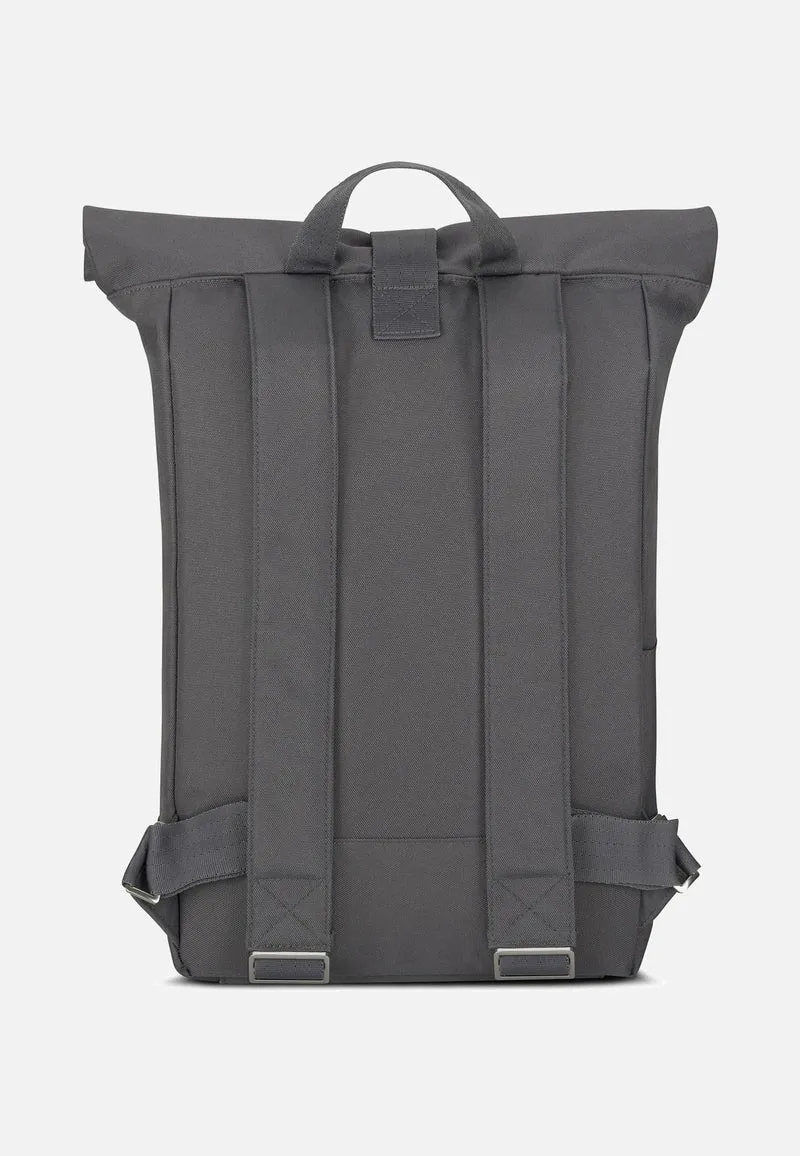 Robin Medium Dunkelgrau - Rolltop Rucksack