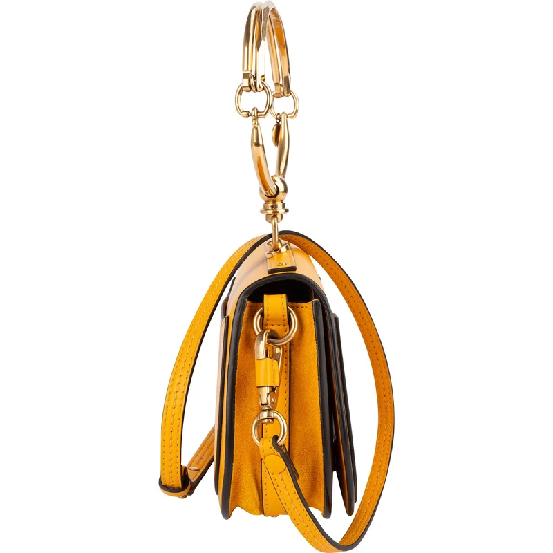 Chloé Yellow Leather Nile Small Handbag