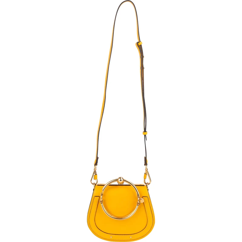 Chloé Yellow Leather Nile Small Handbag
