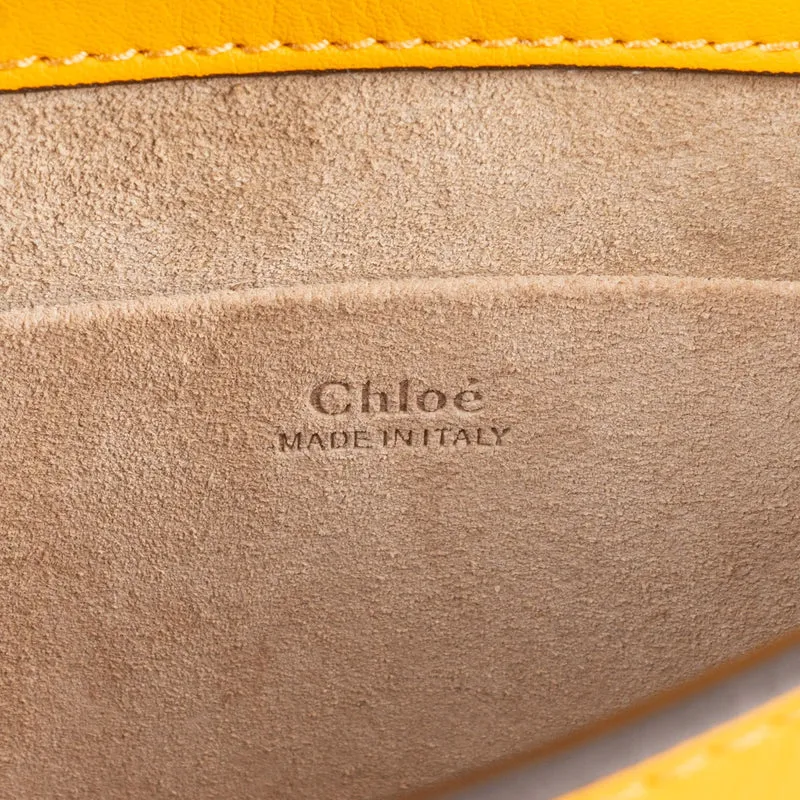 Chloé Yellow Leather Nile Small Handbag