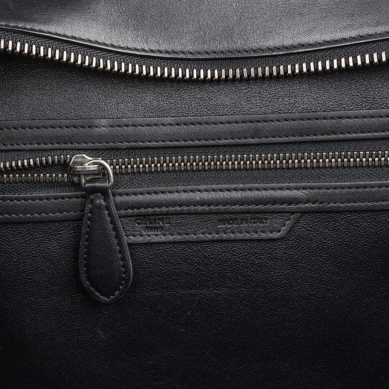 Céline TricolorLeather Luggage Handbag
