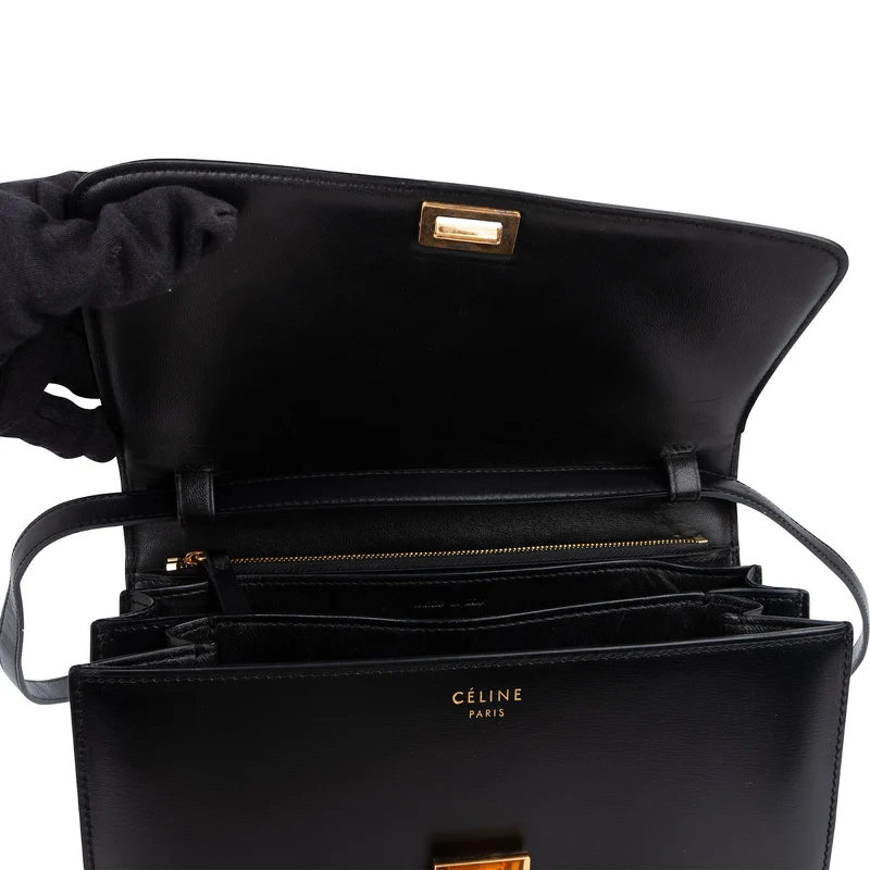 Celine Boxcalf Classic Box Medium Crossbody Bag