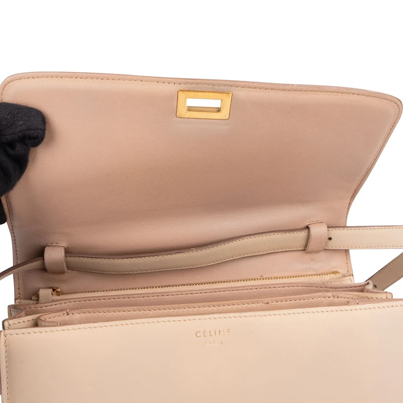 Celine Boxcalf Classic Box Medium Crossbody Bag