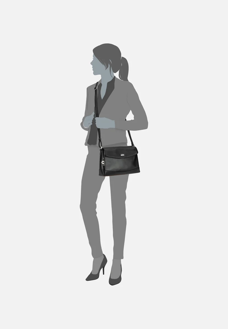 Really 8207 Schwarz - Crossbody Bag