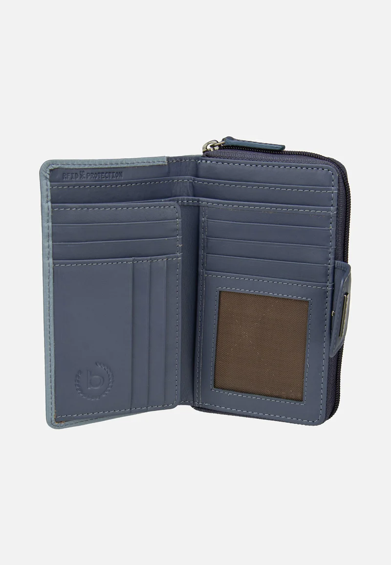 Sina Ladies Zip I Denim - Portemonnaie