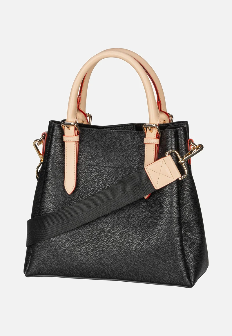 Ella Top Handle M Schwarz - Henkeltasche