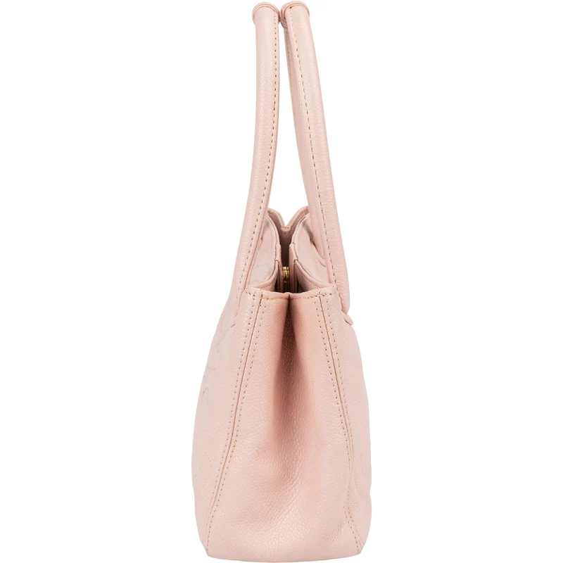Chanel Caviar Leather Triple CC Small Tote Handbag