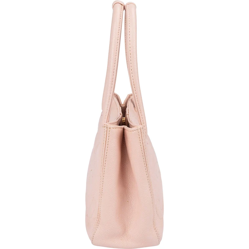 Chanel Caviar Leather Triple CC Small Tote Handbag