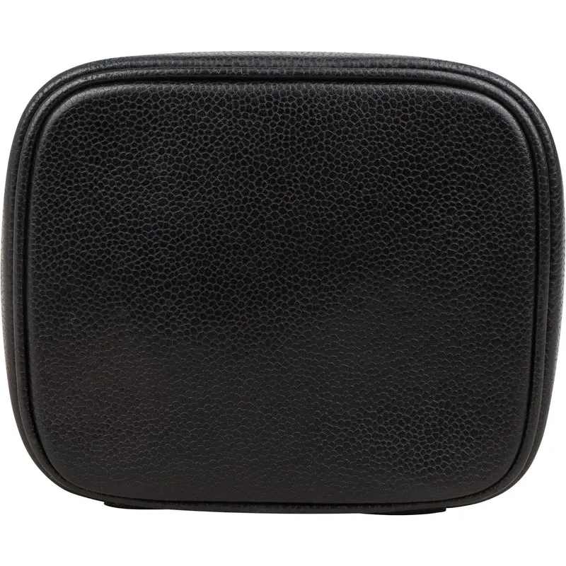 Chanel Caviar Leather CC Vanity Case Handbag