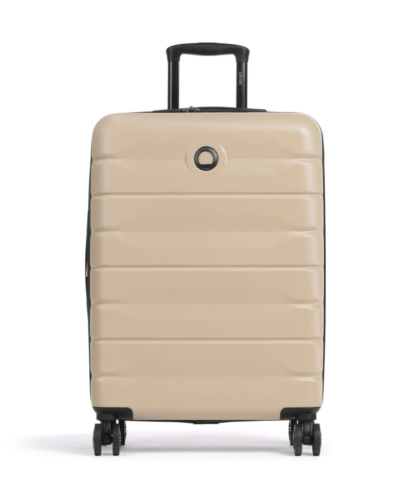 Delsey Paris Air Armour 4-Rollen Trolley warm sand