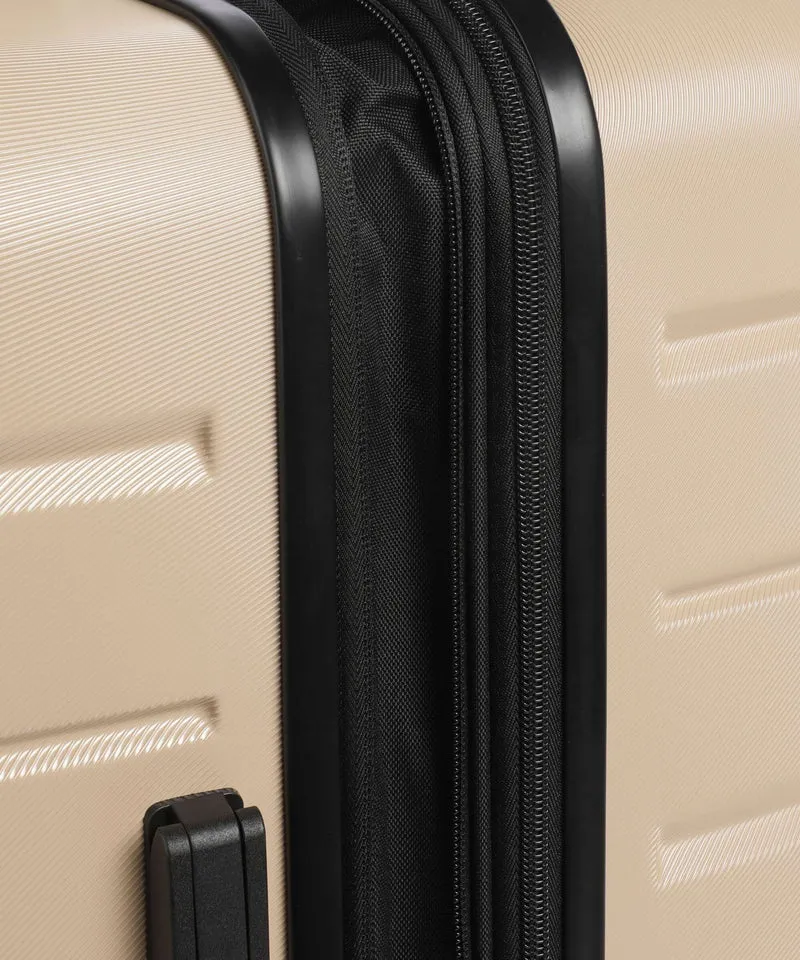 Delsey Paris Air Armour 4-Rollen Trolley warm sand