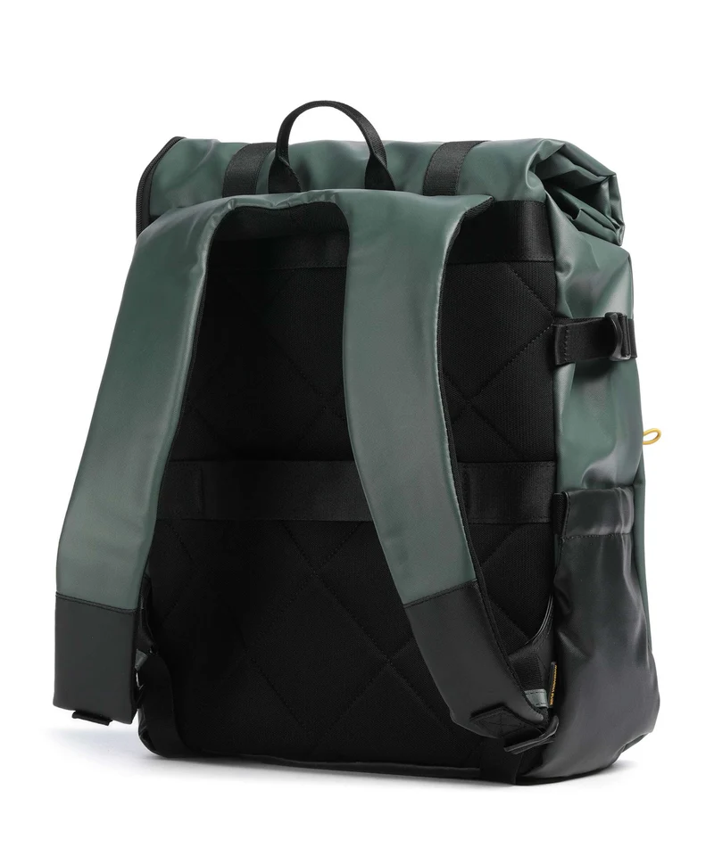Mandarina Duck Coated Laptop-Rucksack deep green