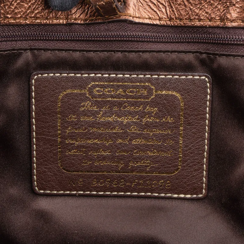 Coach Monogram Signature Jacquard Gallery Tote Shoulder Bag