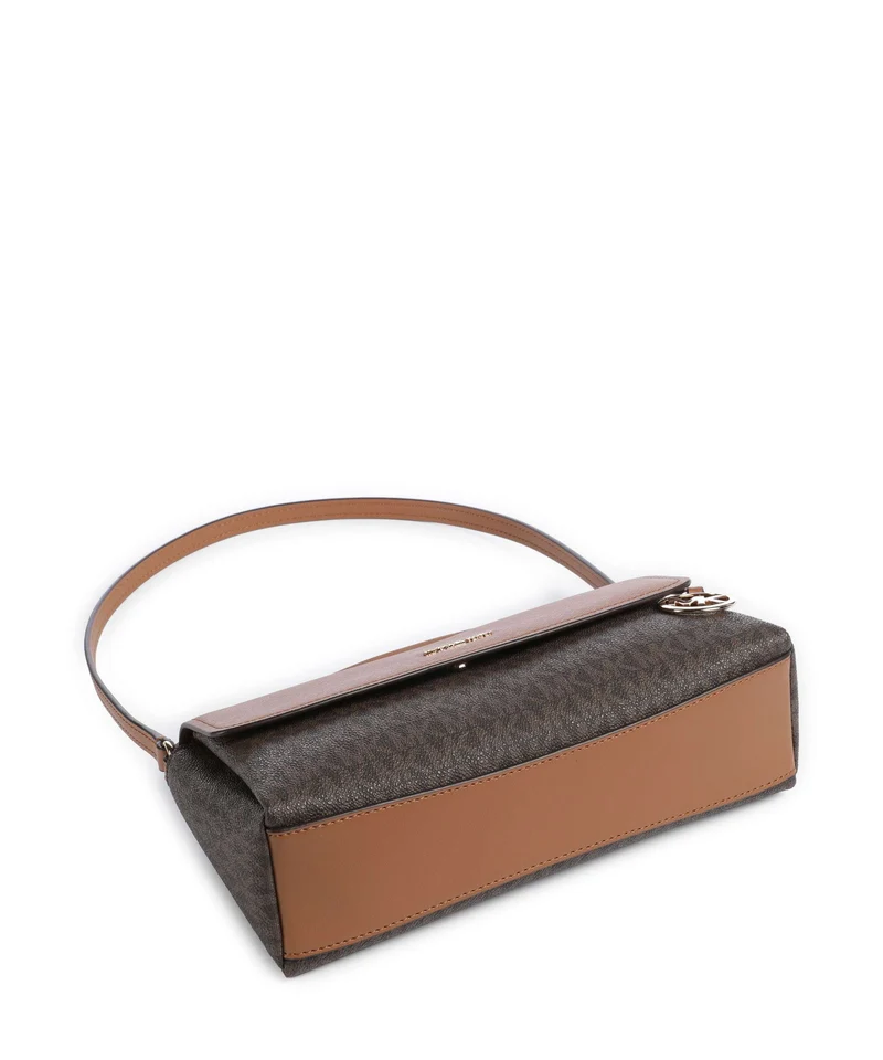 Michael Kors Landry Medium Schultertasche brown/acorn