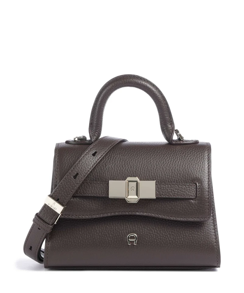 Aigner Farah XS Umhängetasche soil brown