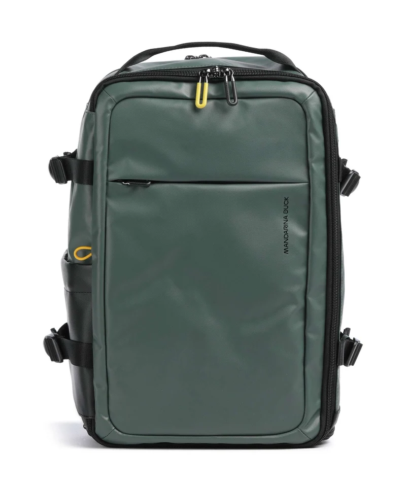Mandarina Duck Coated Rucksack deep green