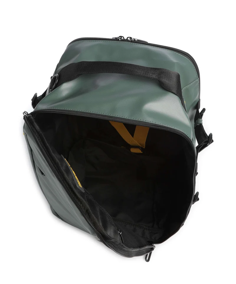 Mandarina Duck Coated Rucksack deep green