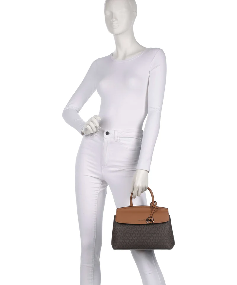 Michael Kors Landry Small Handtasche brown/acorn