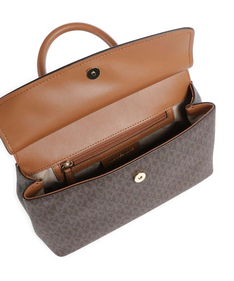 Michael Kors Landry Small Handtasche brown/acorn