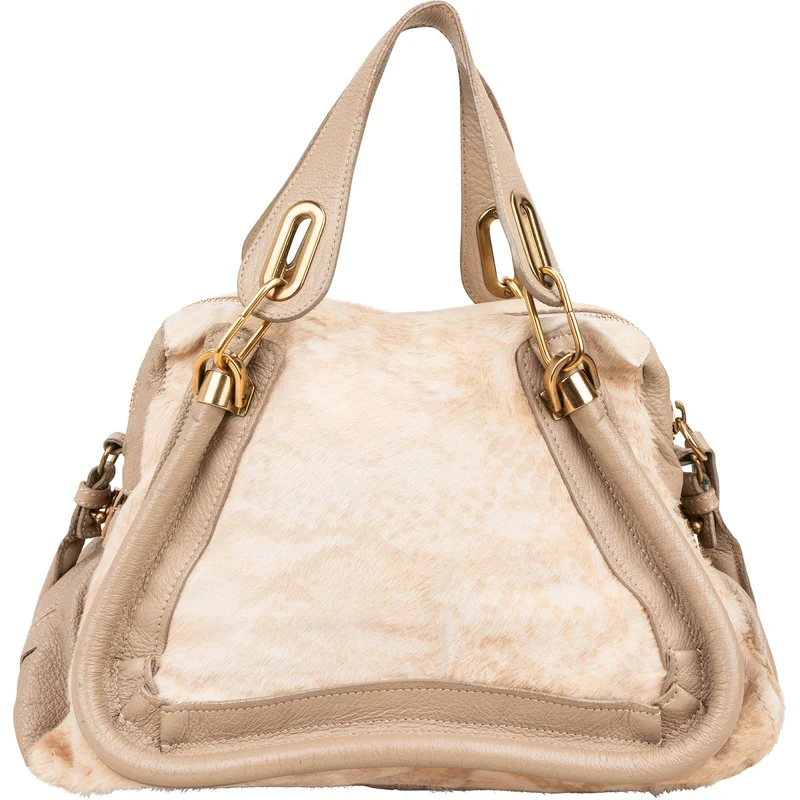 Chloé Limited Edition Calf Hair Paraty Handbag