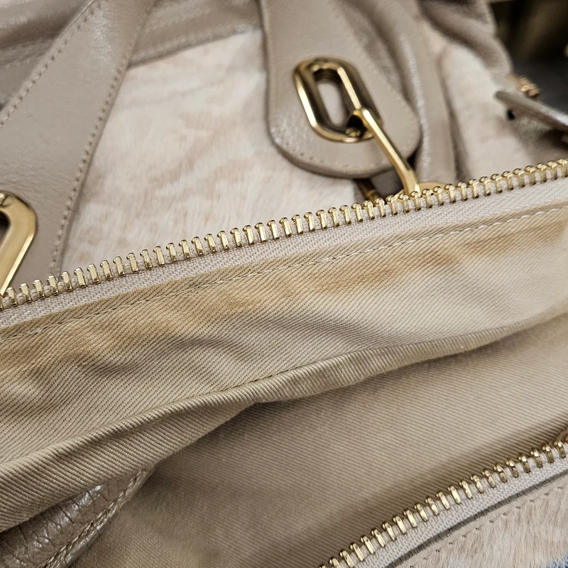Chloé Limited Edition Calf Hair Paraty Handbag