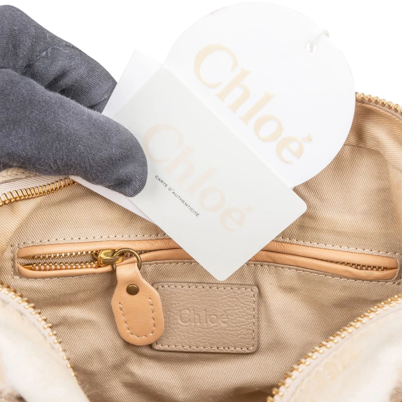 Chloé Limited Edition Calf Hair Paraty Handbag