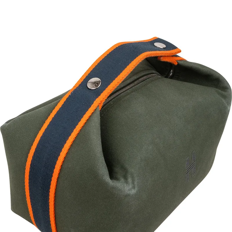 Hermès Canvas Bride-a-Brac Case Toiletry Bag PM