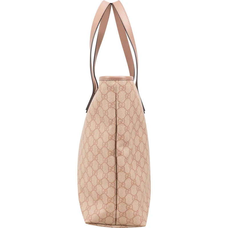 Gucci Monogram GG Supreme Canvas Tote Shoulder Bag