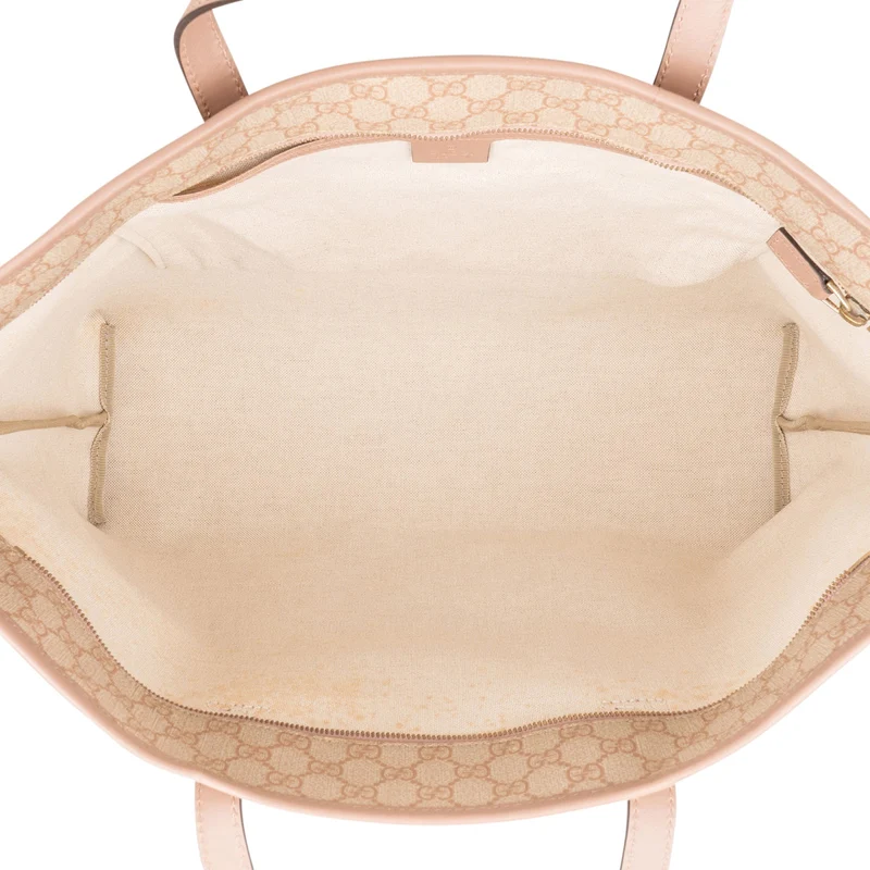 Gucci Monogram GG Supreme Canvas Tote Shoulder Bag