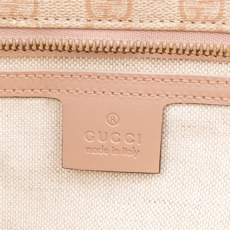 Gucci Monogram GG Supreme Canvas Tote Shoulder Bag