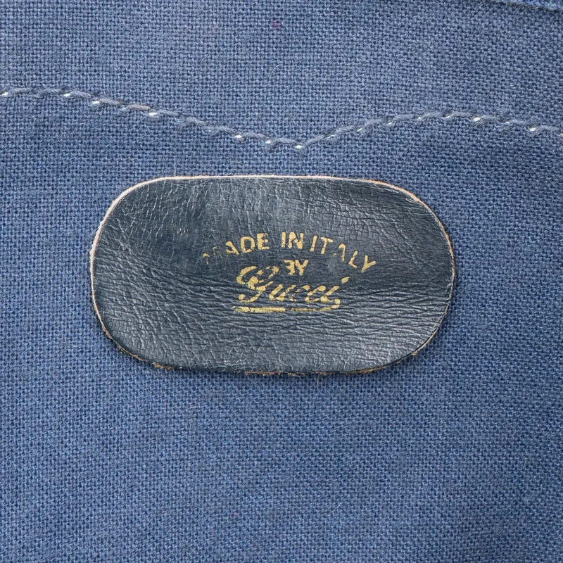 Gucci Monogram GG Supreme Web Boston Travel Bag