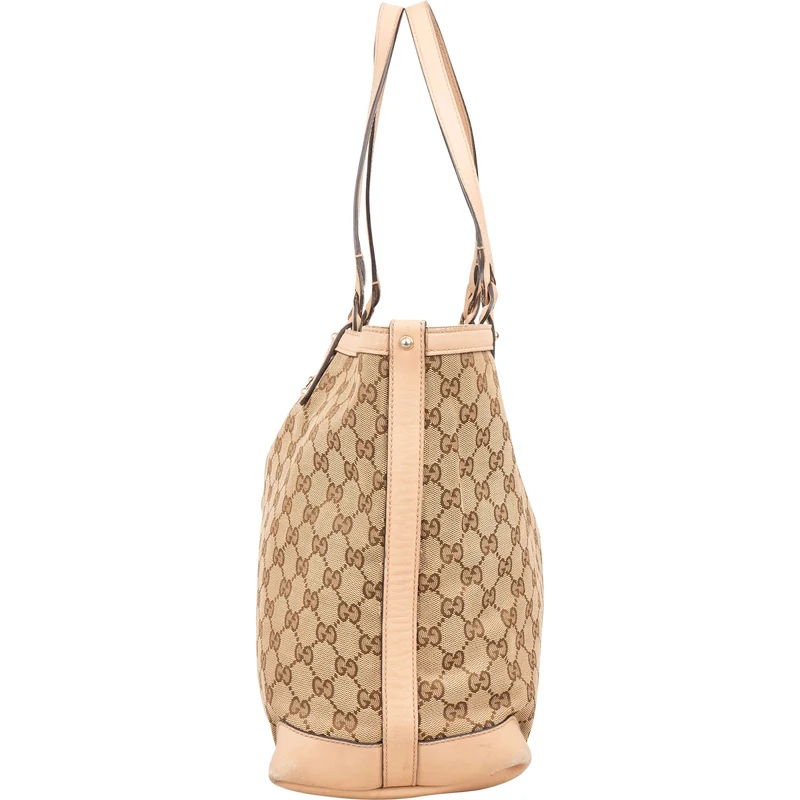 Gucci Monogram GG Canvas Bree Tote Shoulder Bag
