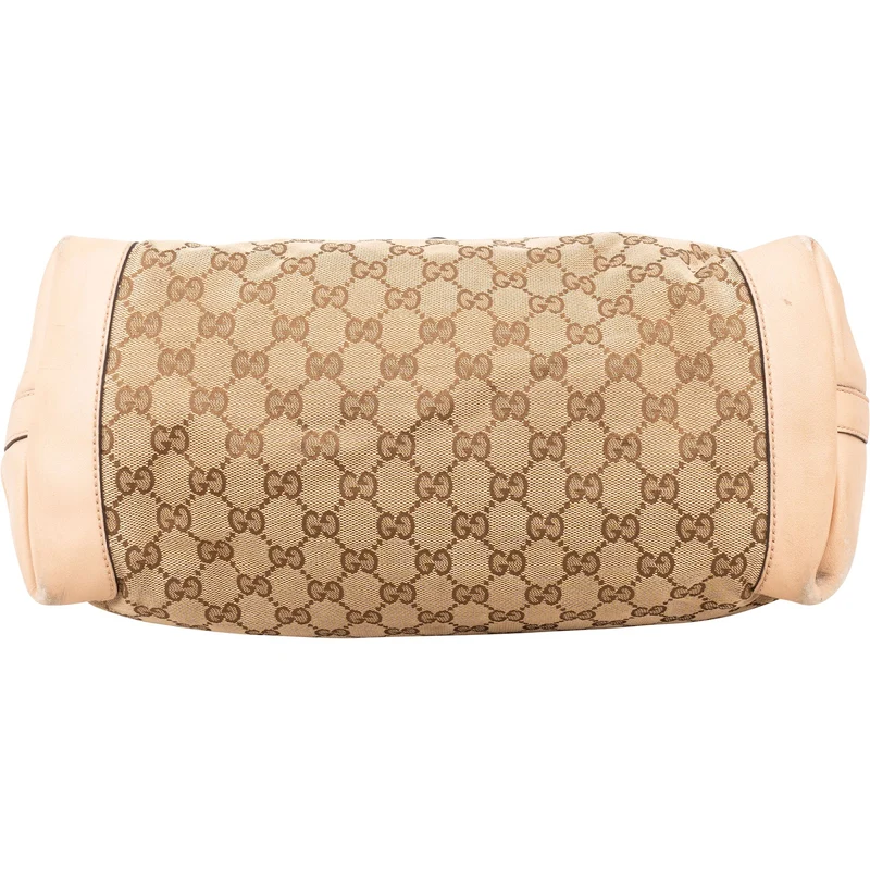 Gucci Monogram GG Canvas Bree Tote Shoulder Bag