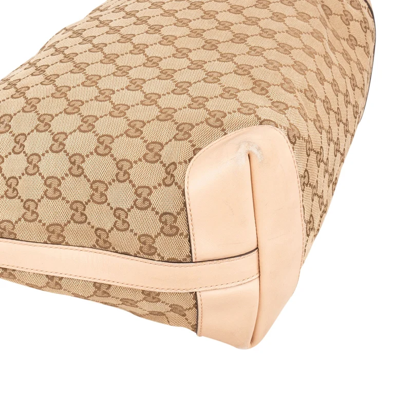 Gucci Monogram GG Canvas Bree Tote Shoulder Bag