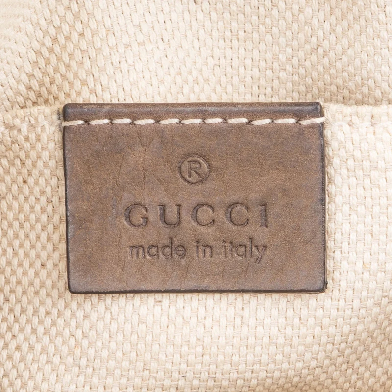 Gucci Nubuk Leather Soho Disco Round Crossbody Bag