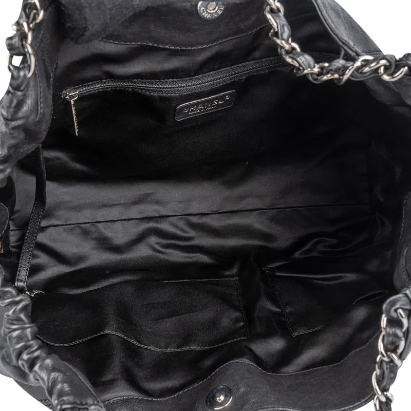 Chanel Calfskin Modern Chain CC Hobo Handbag
