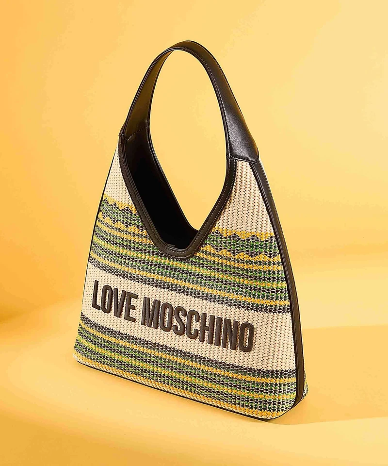 Love Moschino Sunset Stripes Beuteltasche multicolour/black