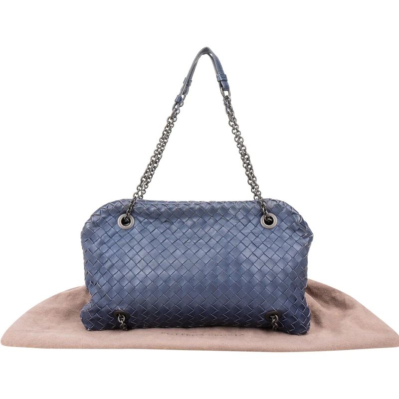 Bottega Veneta Intrecciato Nappa Leather Convertible Multi Pocket Shoulder Bag