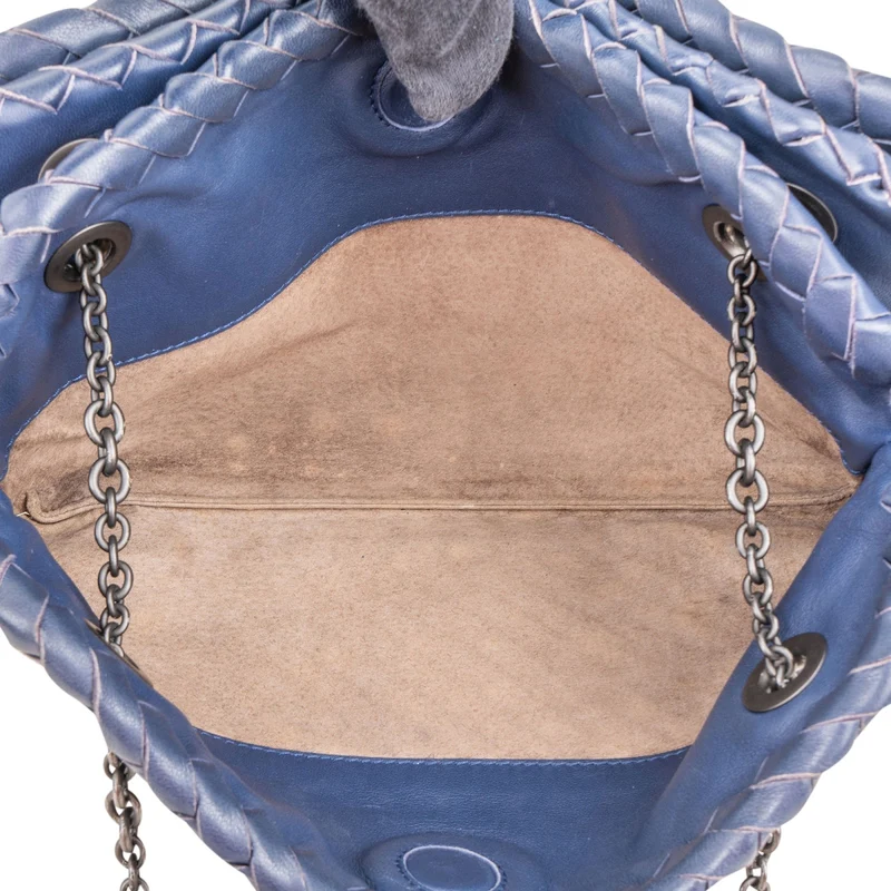 Bottega Veneta Intrecciato Nappa Leather Convertible Multi Pocket Shoulder Bag