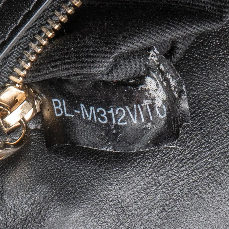 Valentino Garavani Leather Rockstud Glam Lock Flap Crossbody Bag
