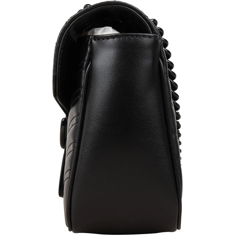Gucci Matelassé Leather GG Marmont Crossbody Bag