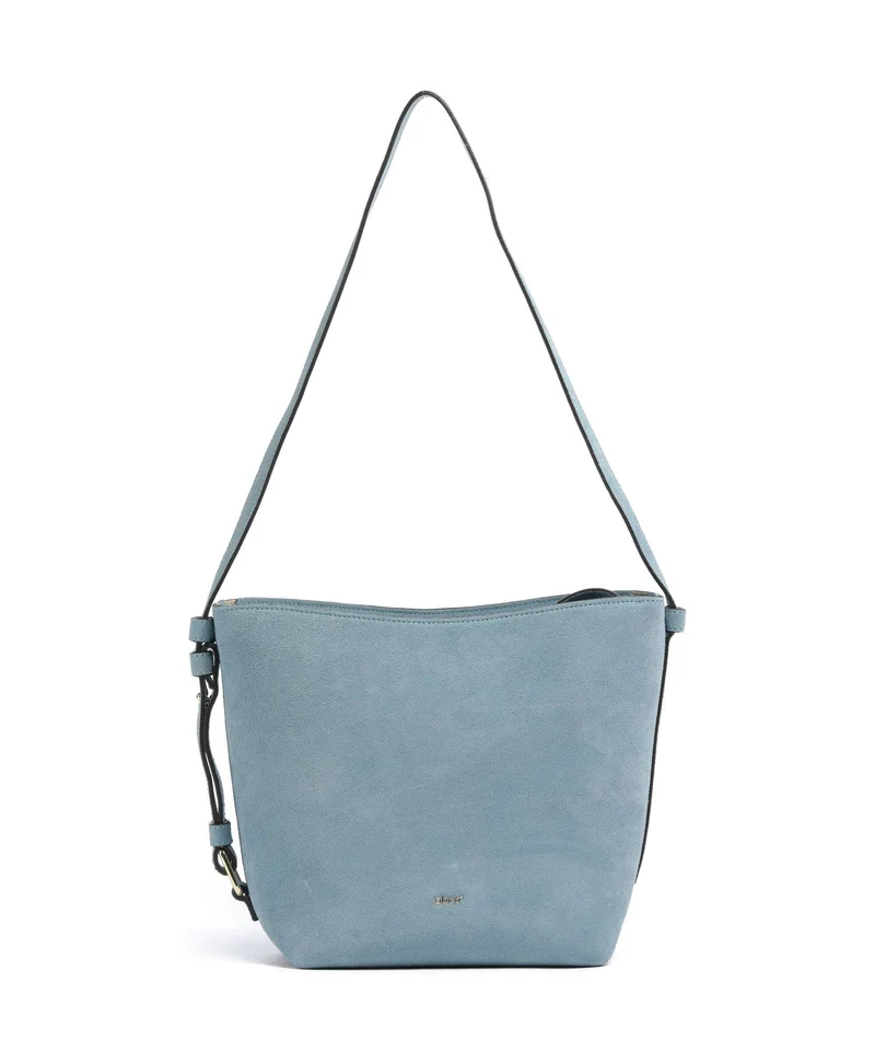 Abro Suede Cosmo Umhängetasche sapphire