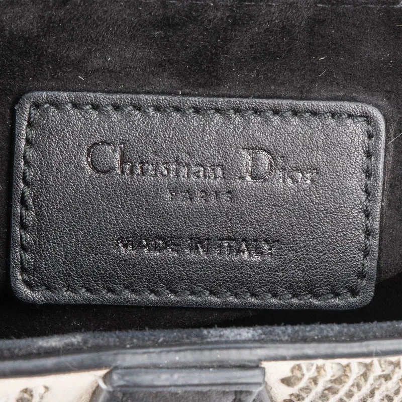 Christian Dior Studded Sequins & Rhinstones Mini Saddle Bag Handbag