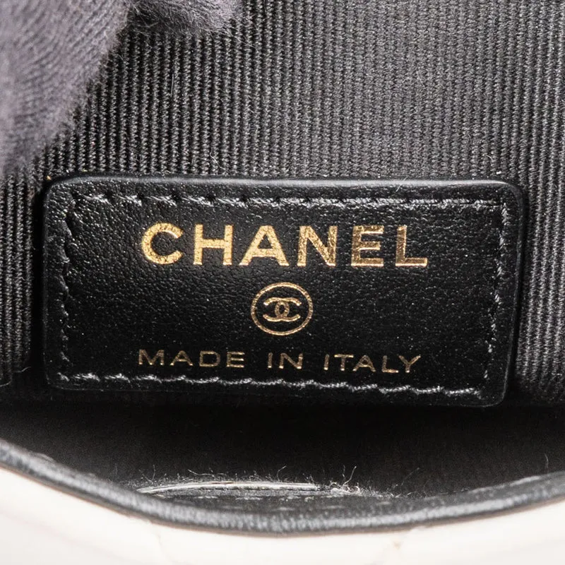 Chanel Quilted Lambskin CC in Love Phone Crossbody Bag