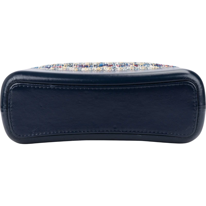 Chanel Tweed & Lambkin Gabrielle Crossbody Bag