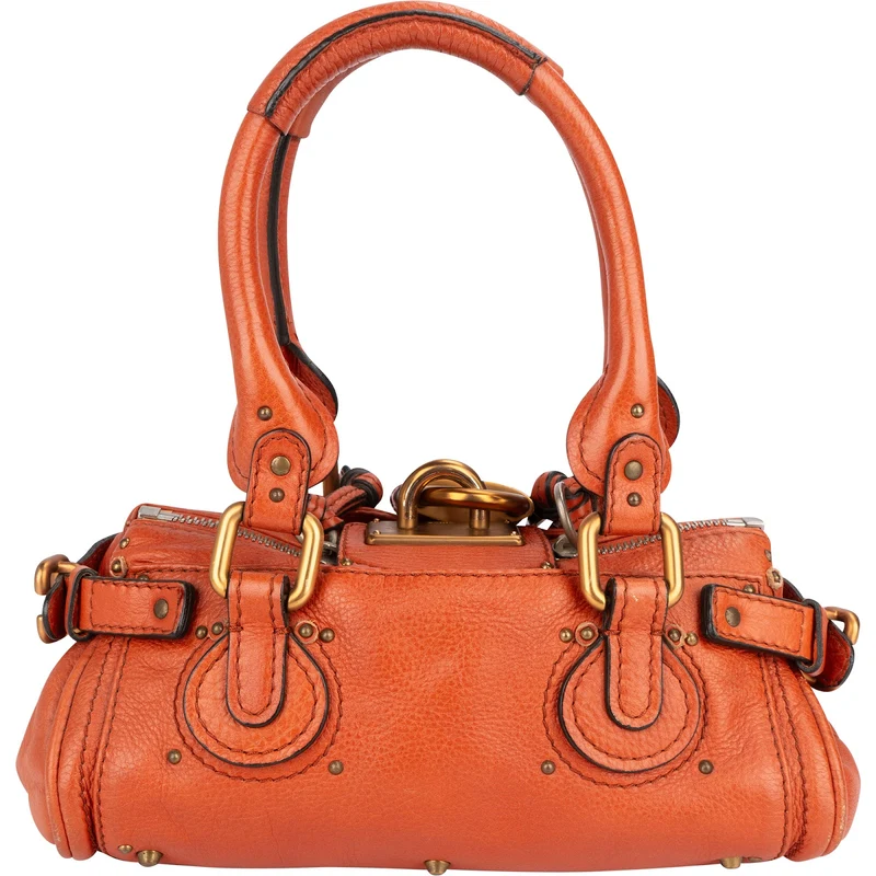 Chloé Grained Leather Paddington Handbag