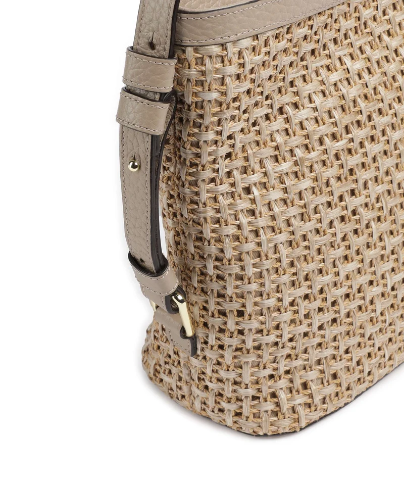Abro Raffia Cordino Cosmo Umhängetasche siena