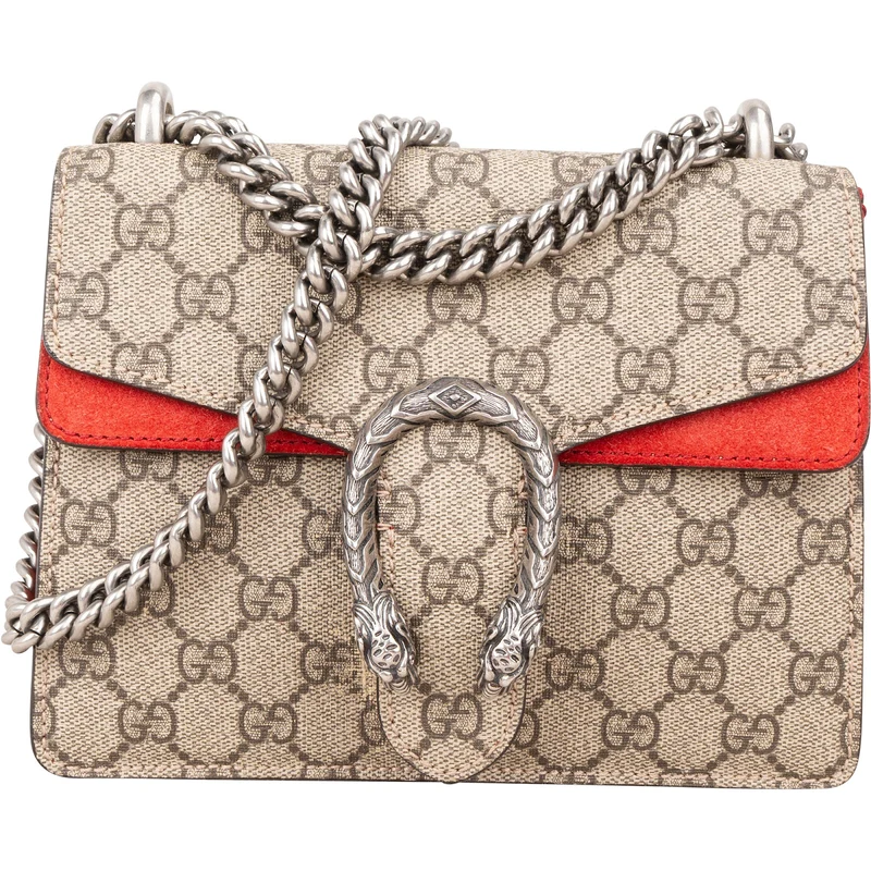 Gucci Monogram GG Supreme Dionysus Mini Crossbody Bag
